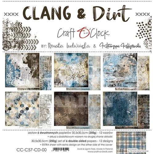 CLANG AND DIRT - 12 x 12